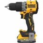 DeWALT DCD805E2T-QW taladro percutor a batería, 18 V, 2x POWERSTACK Li-Ion 1,7 Ah, 90 Nm, 2000 rpm, 34.000 golpes/min, portabrocas de apertura rápida, maletín T STAK, 1,34 kg, amarillo/negro