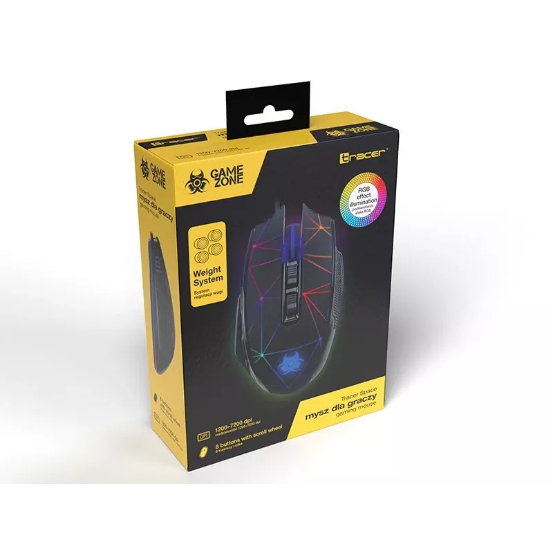 Ratón Gamezone Tracer 47368 USB
