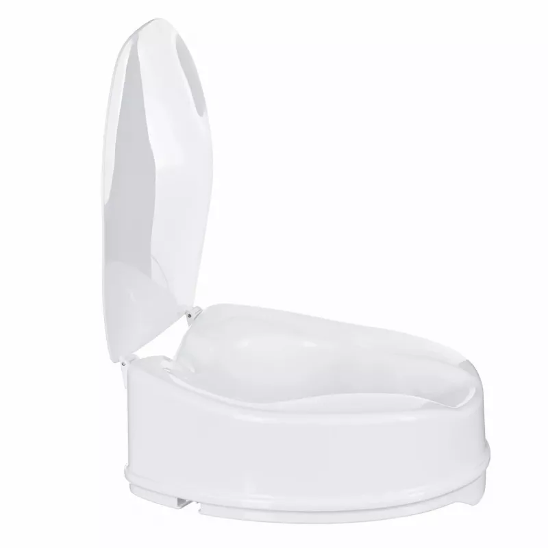 ActionMed NT15AM elevador de inodoro con tapa, 15 cm
