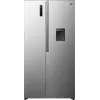 Gorenje HZF55082 NRS917E41XWD G400, Independiente, Puerta americana, Gris, 2 puerta(s), Táctil, LED