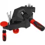 Abrazadera angular para puerta WTR negra roja 35 70