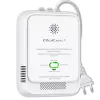 Detector de fugas de gas QOLTEC NG Tuya — detector de gas natural (CH4), compatible con smart Tuya