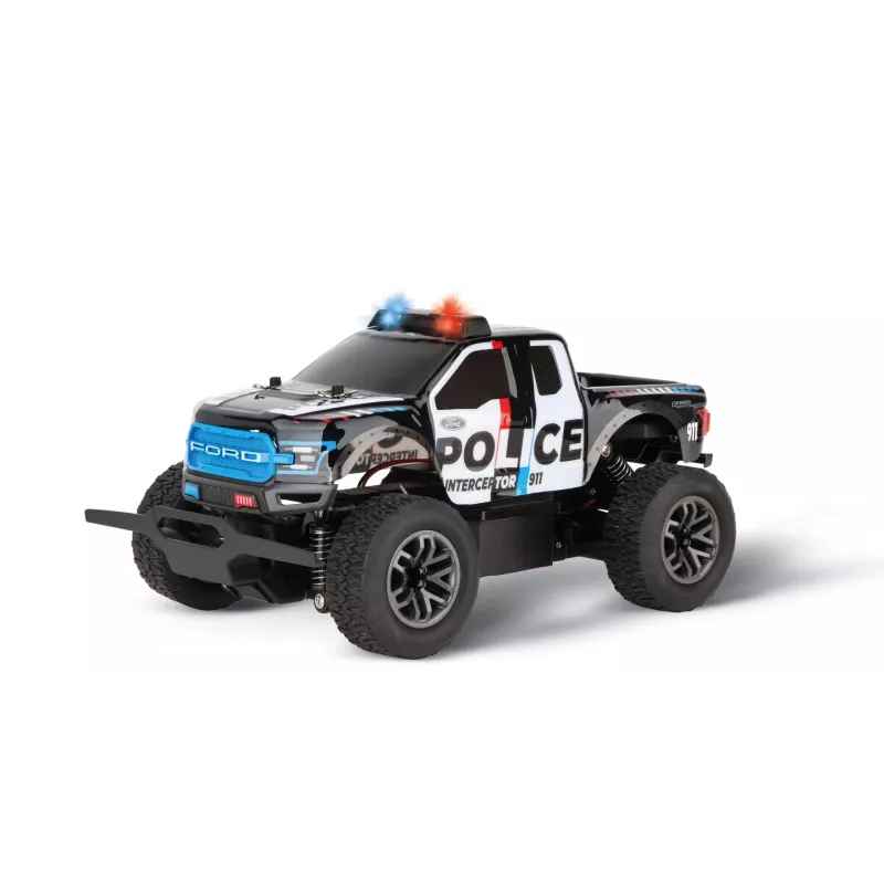 Coche teledirigido CARRERA Ford F-150 Raptor Police modelo RC de 2,4 GHz