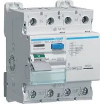 Interruptor automático magnetotérmico tipo B Hager CDB663E