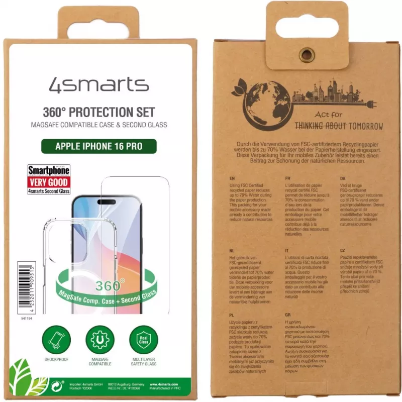 Funda 4smarts iPhone 16 Pro 16 cm (6.3