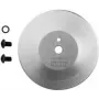 90 25 25 E01, disco de corte, plateado, 53 g, 1 unidad, Knipex 90 25 25, 6,4 cm