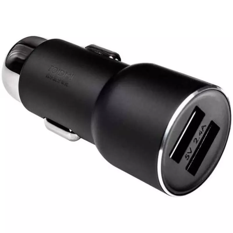Roidmi 3S Cargador de coche con transmisor FM, Bluetooth, negro