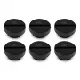 Alphacool Eiszapfen tornillos de cierre G1/4 (tapones), negros, pack de 6