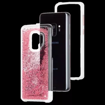 Case Mate - Funda trasera Watterfall - Samsung G960F Galaxy S9 - Oro rosa - Funda protectora (CM036982)