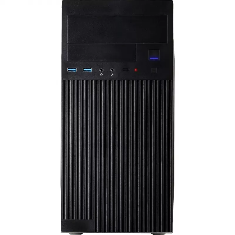 Caja de ordenador INTER-TECH IT-6521 recta, ATX, negra