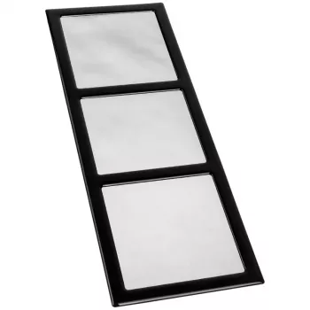 Filtro de aire DEMCiflex para Fractal Design Meshify C DF1033 — 150 × 400 mm, negro, 1 ud.