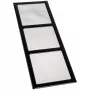 Filtro de aire DEMCiflex para Fractal Design Meshify C DF1033 — 150 × 400 mm, negro, 1 ud.