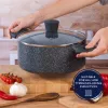 Set de ollas Russell Hobbs RH02818EU7, set de 5 piezas de cocina de piedra