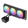 Refrigeración líquida para CPU Gamemax | GLACIER 360 LCD BK | Intel, AMD
