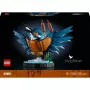 LEGO Icons 10331 Martín pescador, set de construcción para adultos con entorno acuático como soporte expositor, 834 piezas, 18+