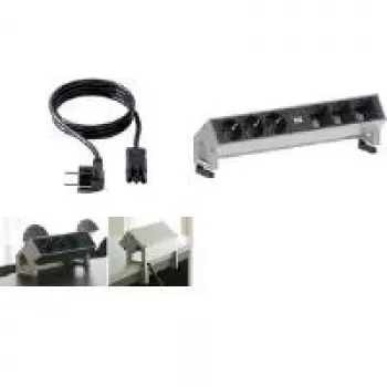 Alargador de corriente Bachmann 3x Schuko 902.402