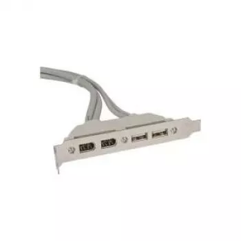 Cable FireWire InLine 33390A 0,40 m gris