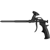 FISCHER Pistola de espuma metálica PUPM 4 Negro con 4x PUP S 750 B2 espuma en pistola — Set de pistolas de espuma de construcción metálicas