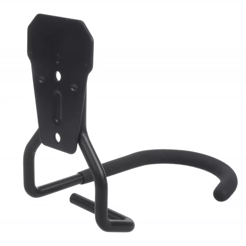 Soporte de pared para bicicleta MACLEAN MC-433 soporte vertical plegable, ancho ajustable, para bicicletas de hasta 20 kg, negro