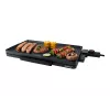 Parrilla eléctrica de mesa Steba VG 30 delgada con regulación de temperatura ajustable, negra