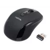 LogiLink Ratón óptico inalámbrico 2,4 GHz Mini - Ratón - óptico - 3 botones - inalámbrico - 2,4 GHz - receptor inalámbrico (USB) - Negro (ID0031)
