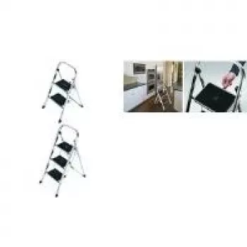 Escalera plegable Hailo K30 acero inoxidable