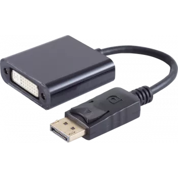 Adaptador DisplayPort a DVI ShiverPeaks 14-05007 — DisplayPort 1.1 a DVI 24+5