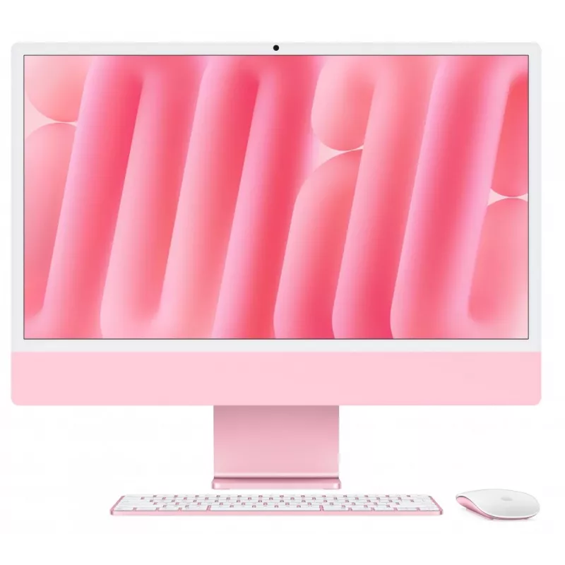 iMac 24 pulgadas: M4 8/8, 16 GB, 256 GB SSD – rosa