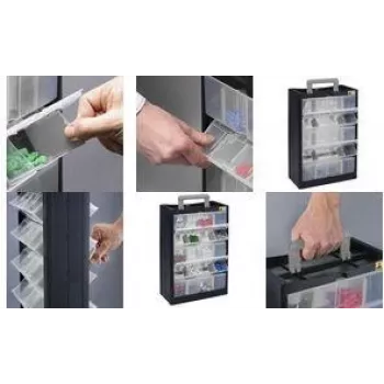 Caja de almacenamiento allit VarioPlus DrawBox C 40, dimensiones an x al x pr 300