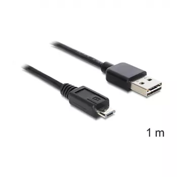 Cable USB DeLOCK EASY-USB 2.0-A USB 2.0 micro-B 1 m