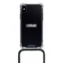 Lookabe funda de móvil con collar para iPhone X/XS, dorado/negro