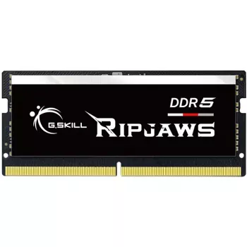 SO-DIMM 64 GB DDR5-5600 (2x 32 GB) Dual-Kit, memoria RAM negra, F5-5600S4040A32GX2-RS, Ripjaws, INTEL XMP