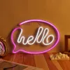 Luces de neón decorativas MANTA SNL08PKT rosa/blanco – tira LED flexible, iluminación decorativa de bajo voltaje