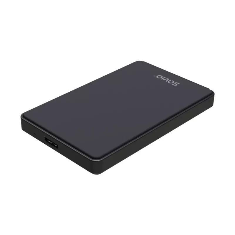 Carcasa para disco duro/SSD SAVIO AK-65 Negra 2,5