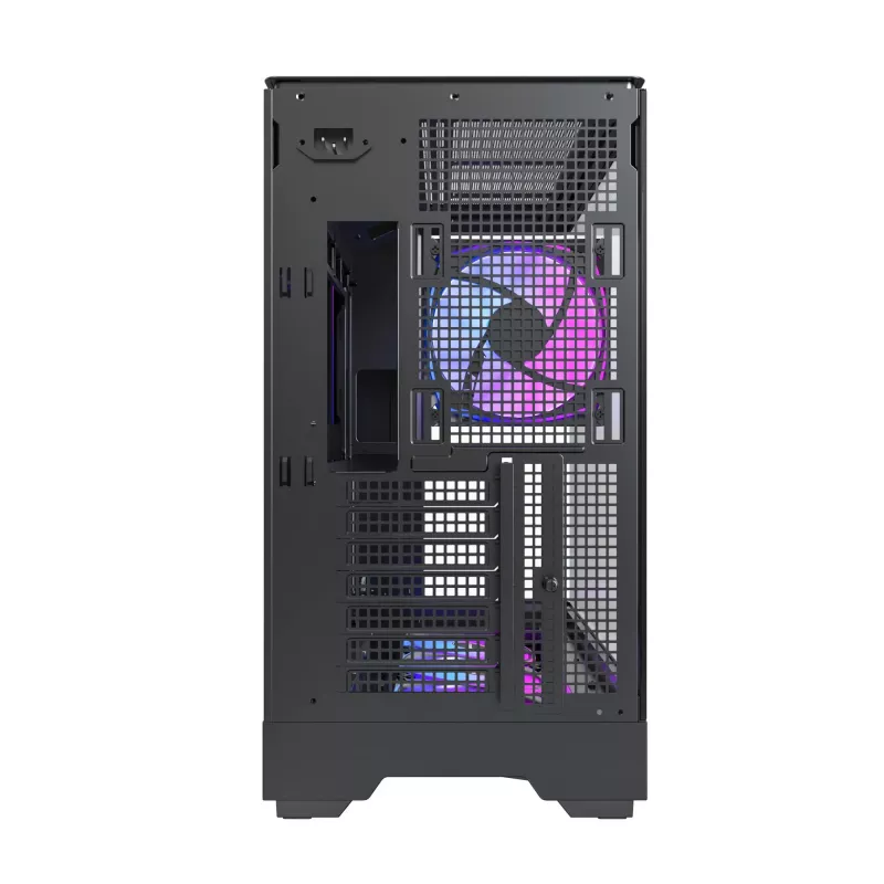 Caja de PC Montech KING 45 PRO negra — micro ATX / Mini-ITX, Midi Tower