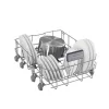 Lavavajillas independiente BEKO BDFS26120WQ, clase de eficiencia energética E, ancho 45 cm, 6 programas, motor inverter, tercer cajón, blanco