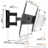 Vogels | Soporte de pared | MA3040-A1 | Orientable | 32-65 | Capacidad máxima 25 kg | Negro