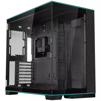 Caja de PC Lian Li O11DERGBX O11D EVO cristal semitorre negra RGB templado