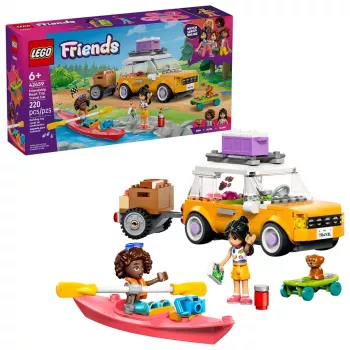 Juguete de construcción LEGO Friends Set 42659 Viaje de aventura con amigos, 220 piezas, 2 minifiguras, a partir de 6 años