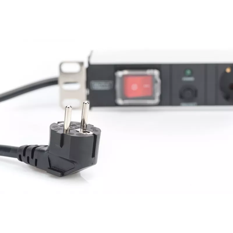 Regleta de enchufes Digitus DN-95403 con protección contra sobrecargas