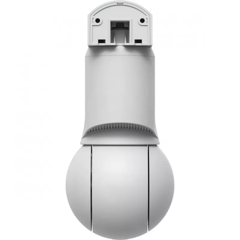 Ubiquiti UniFi G6 PTZ UVC-G6-PTZ-W cámara de seguridad IP, 4K 8 MP (3864x2160), doble objetivo, zoom híbrido 10x, interior y exterior, IP66, PoE, montaje en techo, pared o poste, rotación de 350°, blanca