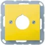 Tapa para mecanismos de mando JUNG A564GE diámetro 22,5mm empotrar amarillo A564GE (A564GE)