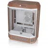 Caja Thermaltake The Tower 600 CA-1Z1-00MUWN-00 Midi Tower ATX, vidrio templado, 2 ventiladores de 140 mm, compatible con unidades de 3,5/2,5 pulgadas, Mocha Mousse
