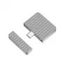 Carcasa SSD USB3.2 Gen2x1 USB-C NVM muy pequeña