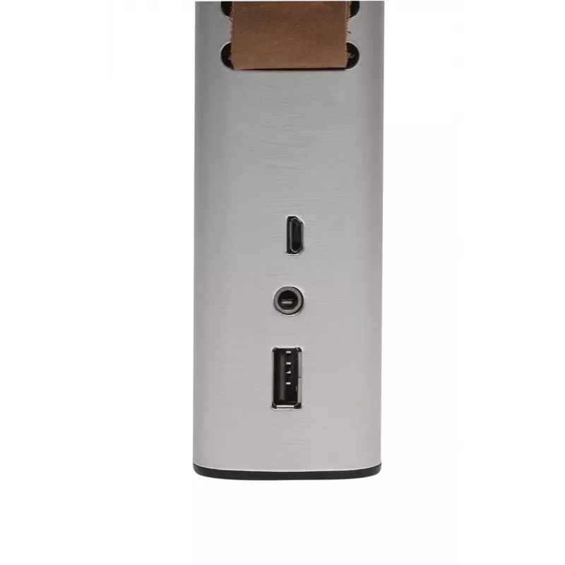 Altavoz portátil Denver BTS-200 MK2 Marrón, Plata