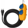 Alargador de corriente Brennenstuhl 1169200010 5m 4 tomas AC interior amarillo