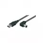 Wentronic Goobay Cable USB 2.0 Hi-Speed, negro, 2 m - Conector USB 2.0 (Type-A) > Conector USB 2.0 (Type-B) (50856)