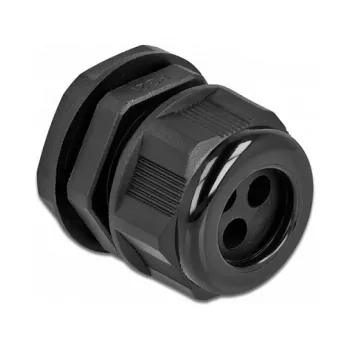 Prensaestopas DeLOCK 60377 Negro Plástico 2 uds.