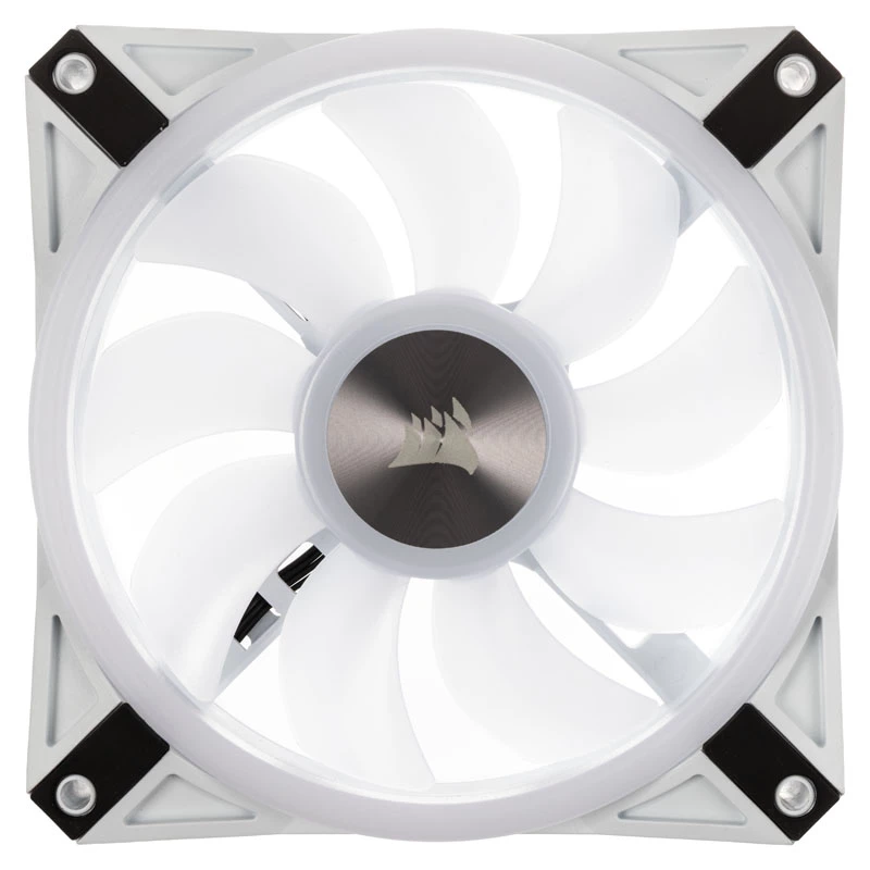 Ventilador de carcasa Corsair iCUE QL120 120mm ARGB - blanco