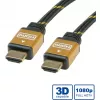 Cable HDMI ROLINE GOLD HDMI M – HDMI M 15 m
